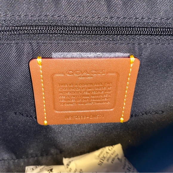 Coach Cassie Crossbody Bag 19 With Leopard Print New - Picture 8 of 16